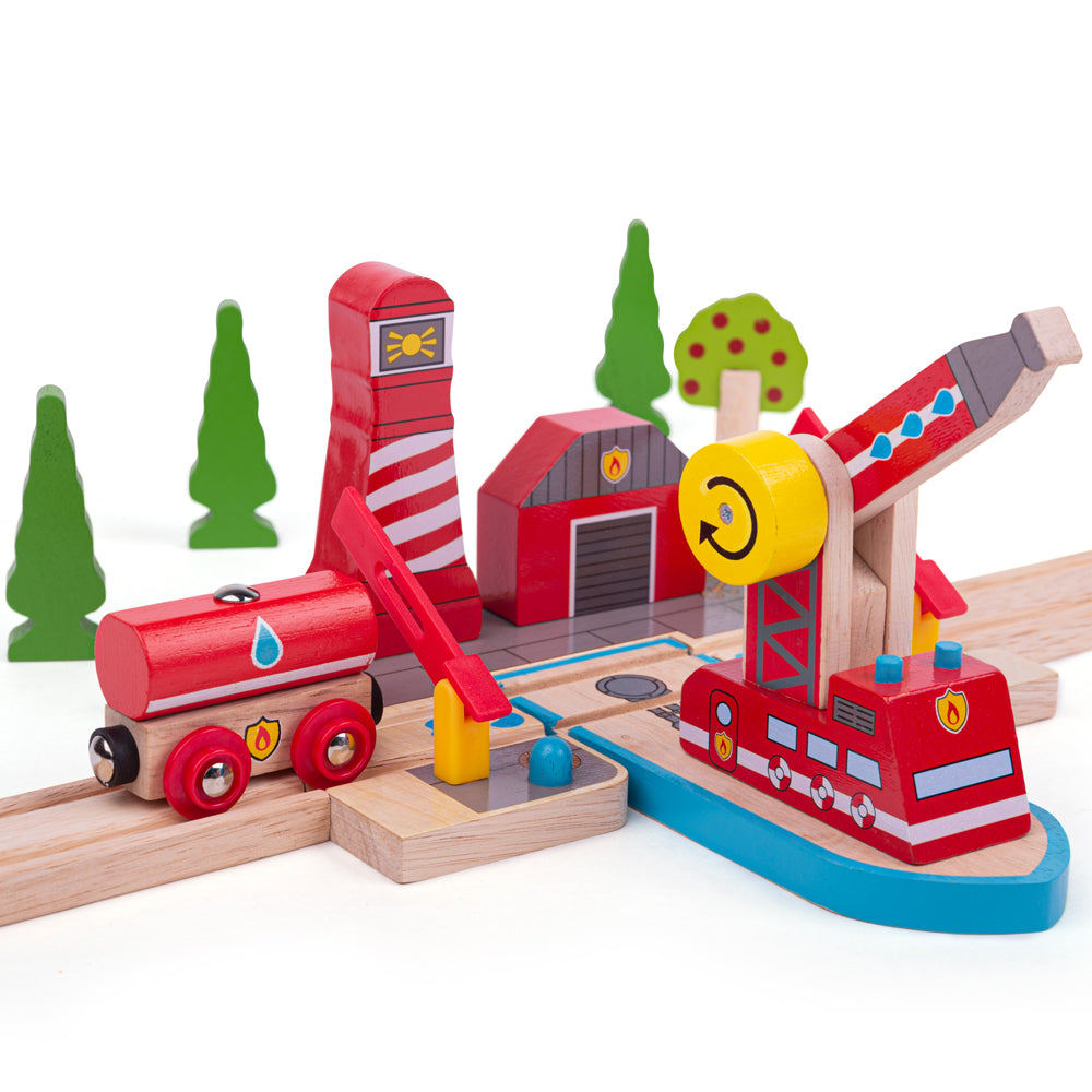  Bigjigs Toys Fire Sea Rescue by Bigjigs Toys US - Default Title - Bonton