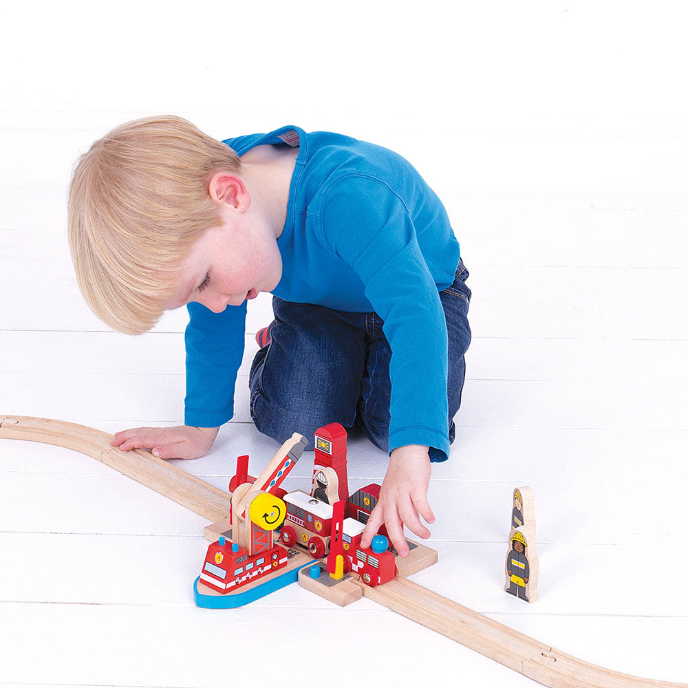  Bigjigs Toys Fire Sea Rescue by Bigjigs Toys US - Default Title - Bonton