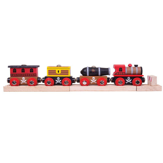 Pirate Train by Bigjigs Toys US