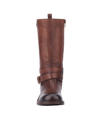 Vintage Foundry Co. Women's Philippa Mid Calf Boots Cognac