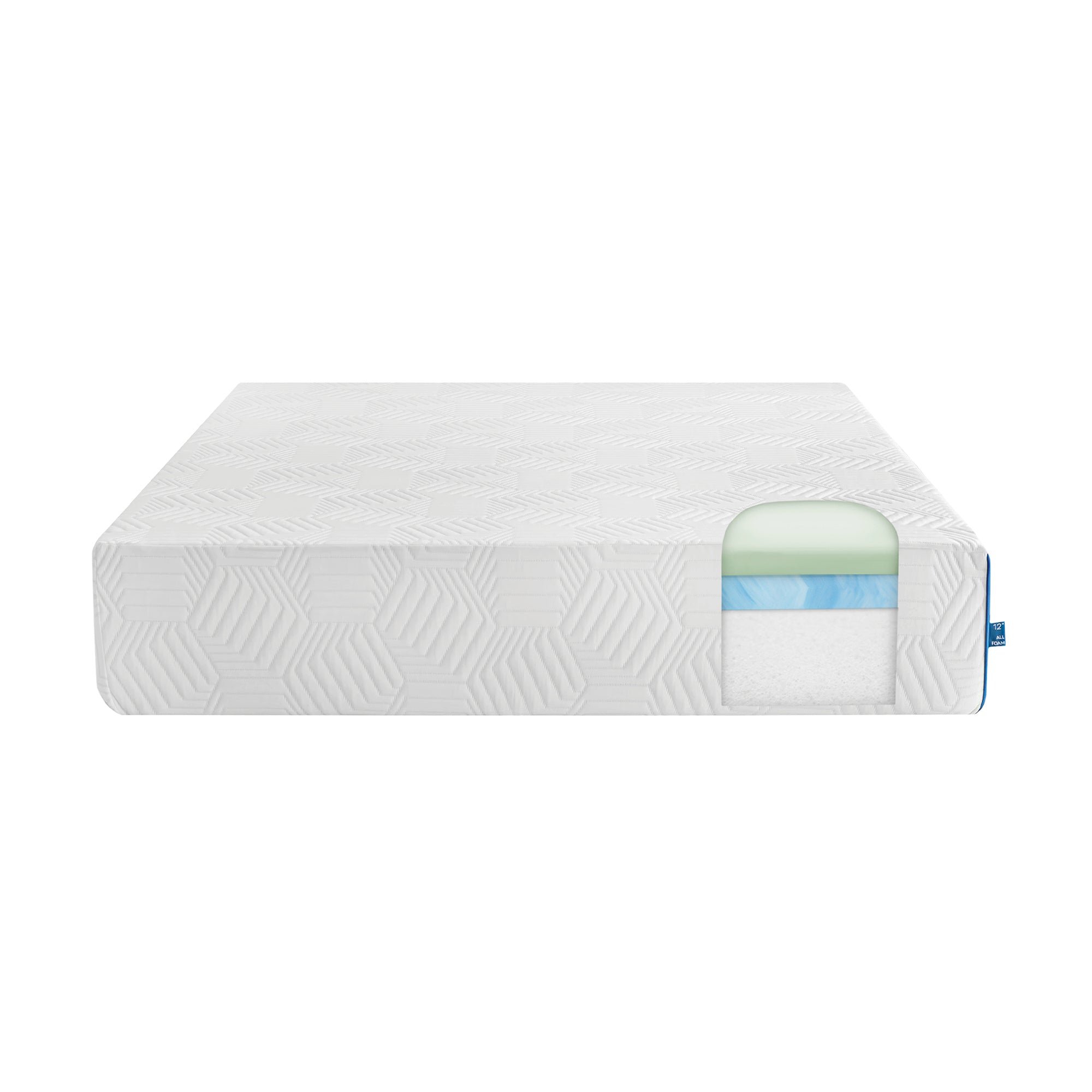  BodiPEDIC 3-Layer Memory Foam Mattress-in-a-Box 12