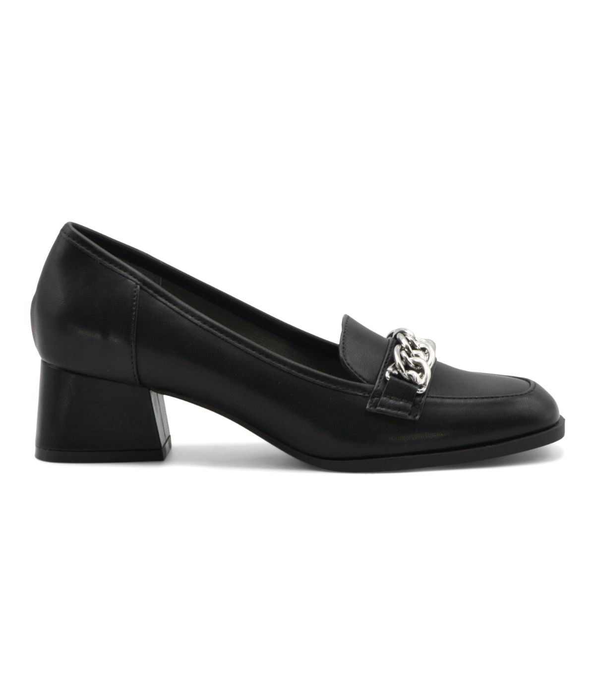  Breeze-1 Chain Loafer Black-Sm - Black-Sm - Bonton