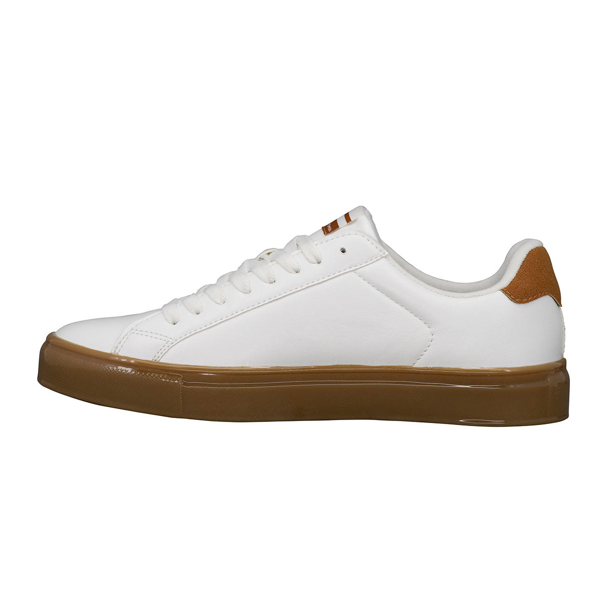  Ben Sherman Crowley Dipped Outsole Lace Up Sneaker - White - Bonton