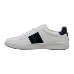 White / Navy / Green