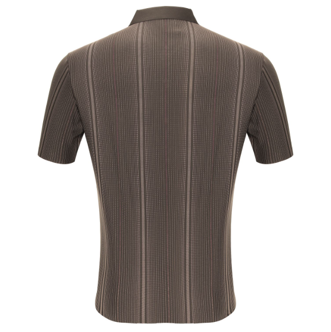  Barocco Fearless Finesse Short-Sleeve Shirt KHAKI - KHAKI - Bonton