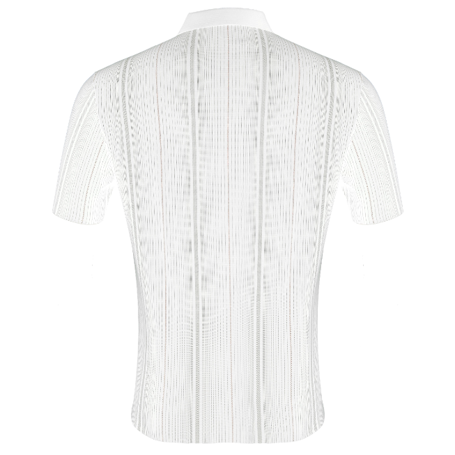  Barocco Fearless Finesse Short-Sleeve Shirt WHITE - WHITE - Bonton