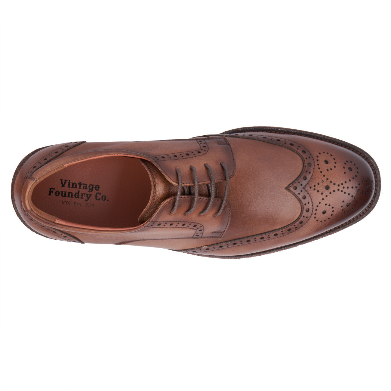  Vintage Foundry Co. Vintage Foundry Co. Men's Irwin Dress Oxfords - BROWN - Bonton