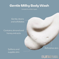 Bufarma Gentle Milky Body Wash