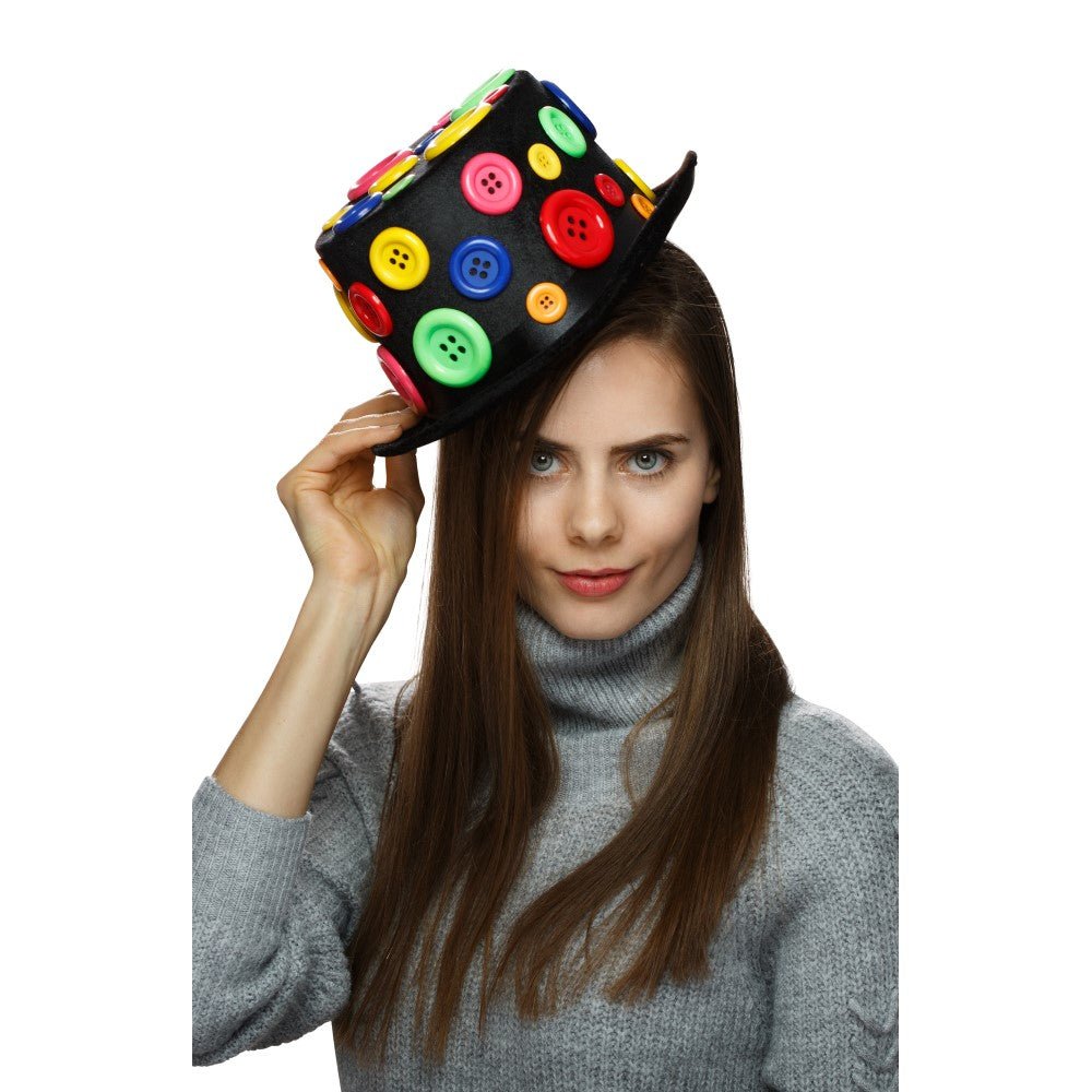  Dress Up America Button Top Hat by Dress Up America - Default Title - Bonton