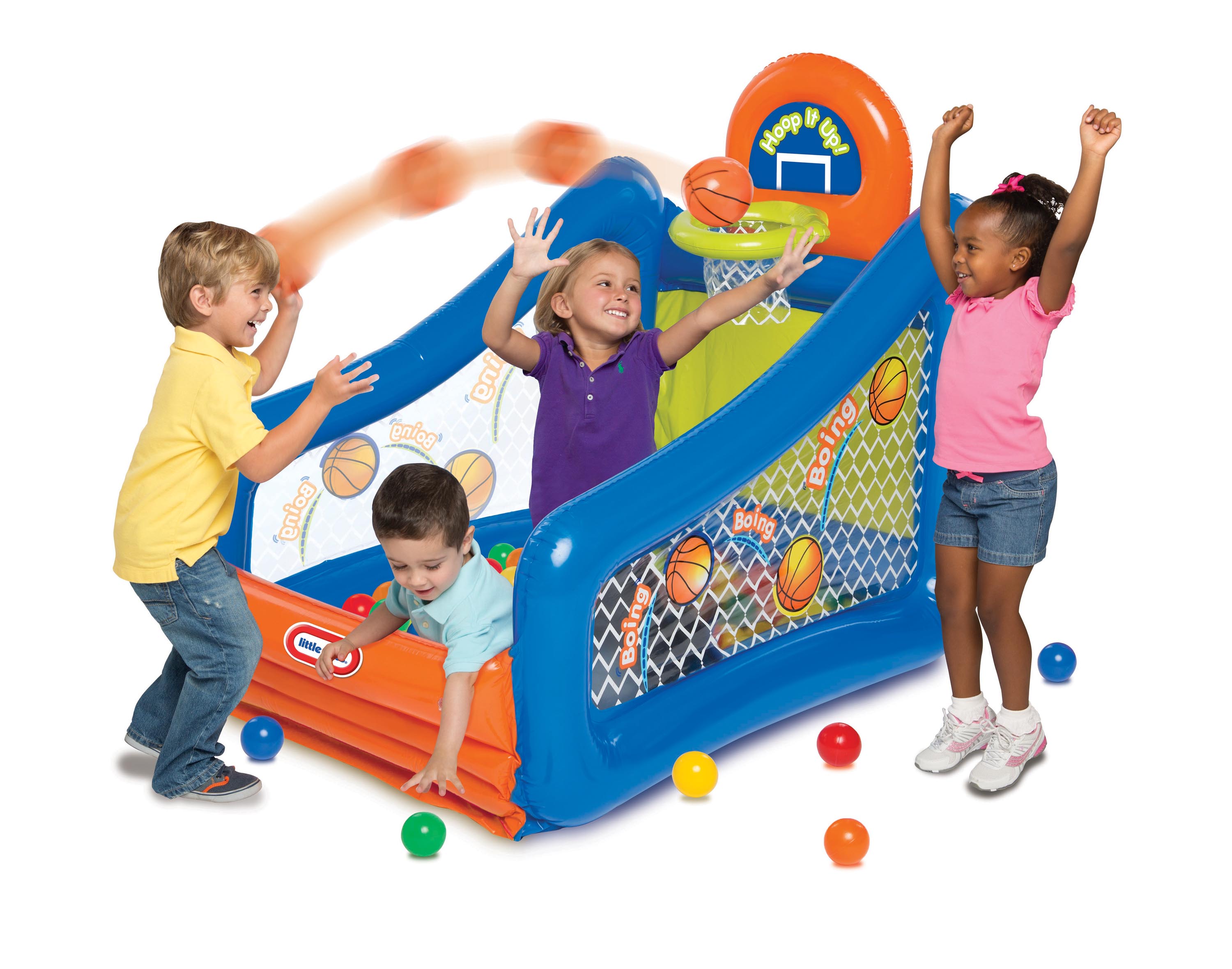  Better Sourcing Little Tikes Hoop It Up! Play Center Ball Pit - Multi - Bonton