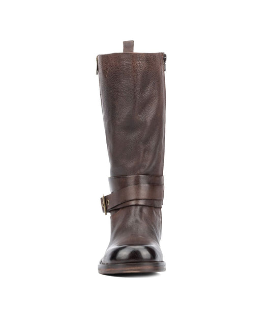 Vintage Foundry Co. Women's Philippa Mid Calf Boots Chocolate