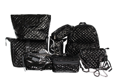 Debra Diamond Weekender Glossy Black
