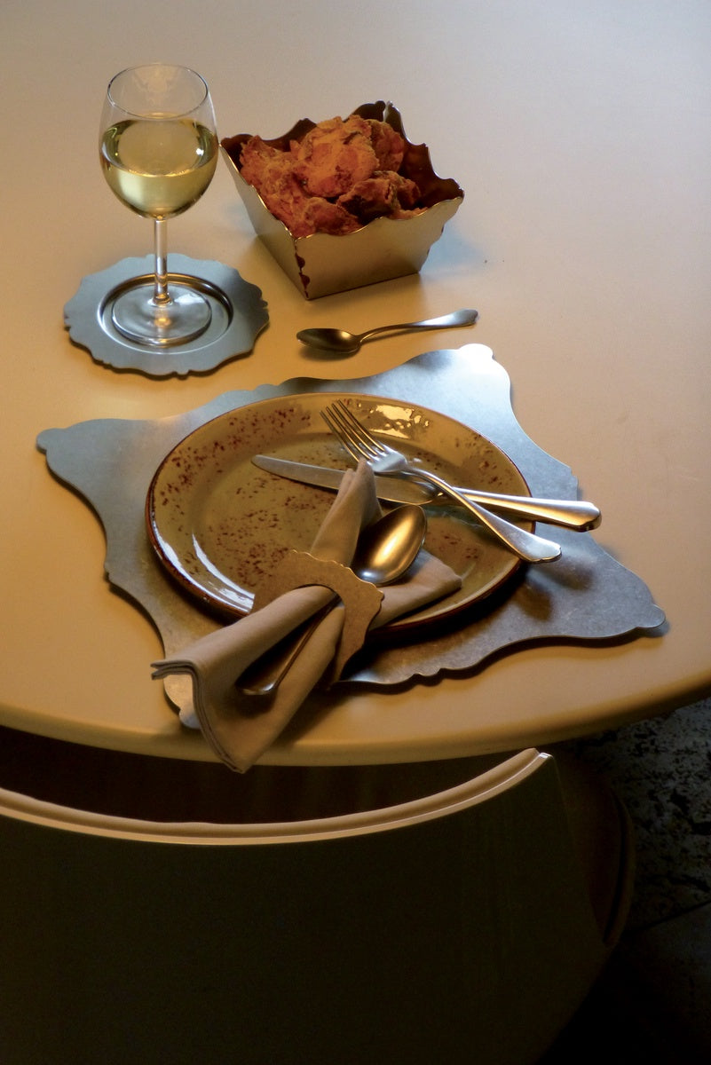  Mepra Dolce Vita Serving Set - Pewter Silver - Bonton