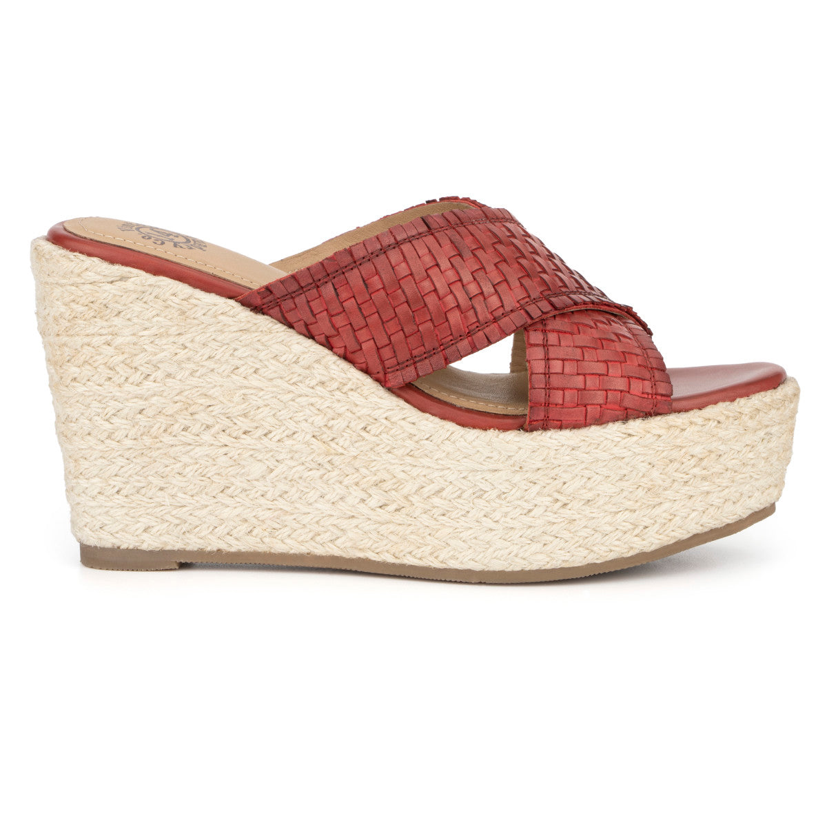  Vintage Foundry Co. Women's Lorie Wedge - Red - Bonton