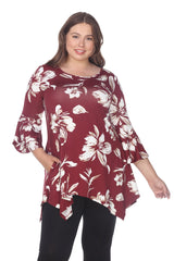 Plus Size Blanche Tunic Top