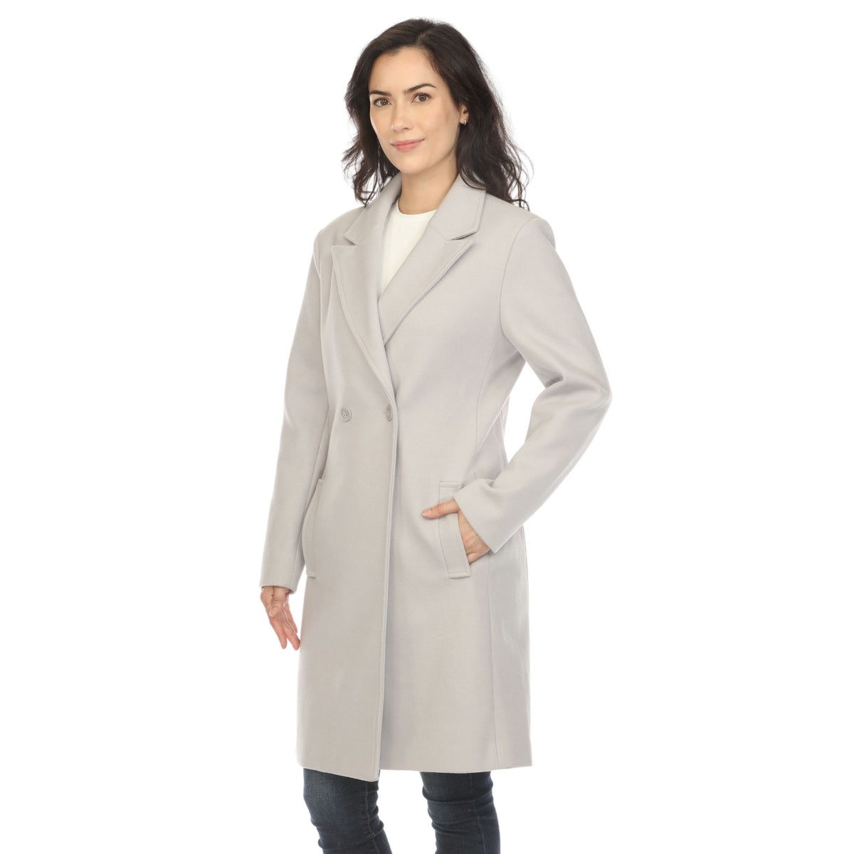  White Mark Women's Classic Walker Coat - Small - Bonton