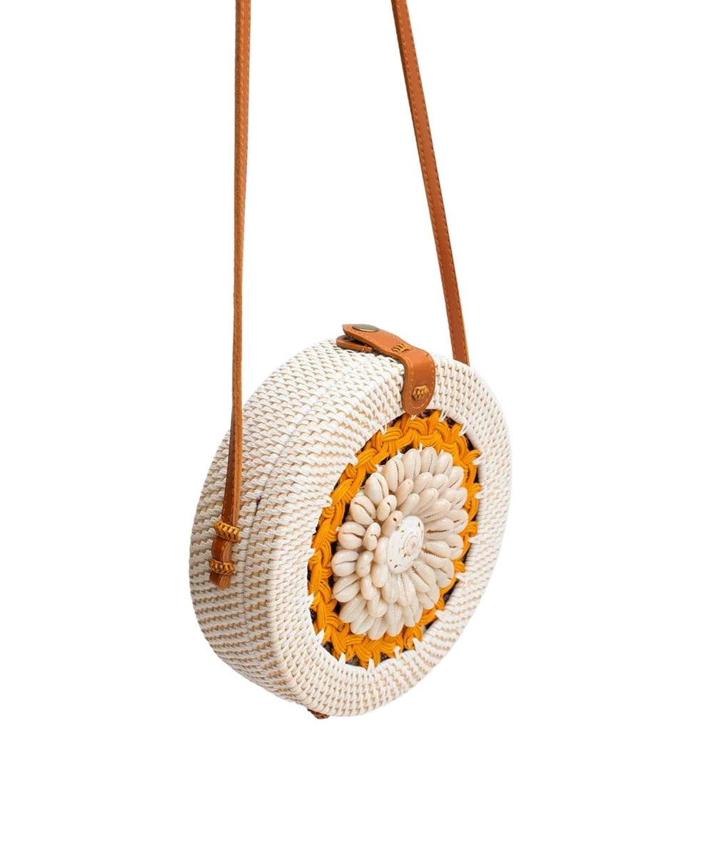  Jelavu Jelavu Ata Braid Kauri Bag - Braid Orange - Bonton