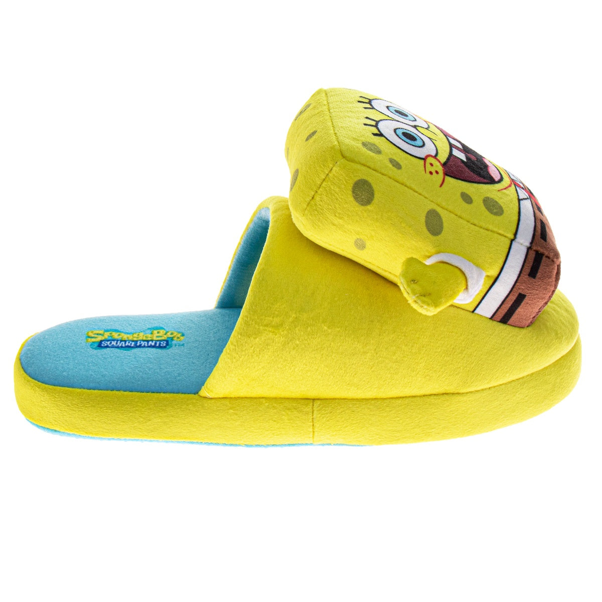  Josmo SpongeBob SquarePants Girls House Shoes Spongebob and Patrick Star Plush Warm Comfort Soft Slipper - 11-12 - Bonton