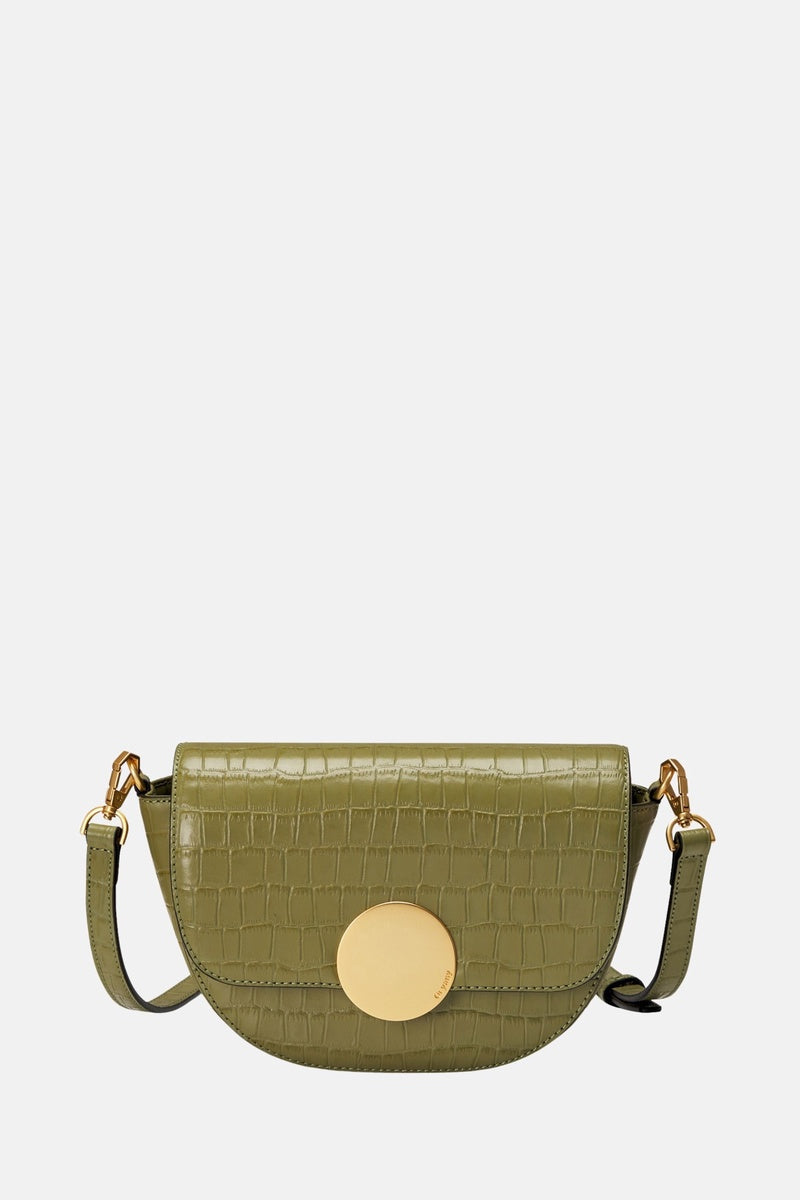  Oryany Lottie Croco Crossbody - Small Crossbody - Leaf Olive / One Size - Default Title - Bonton