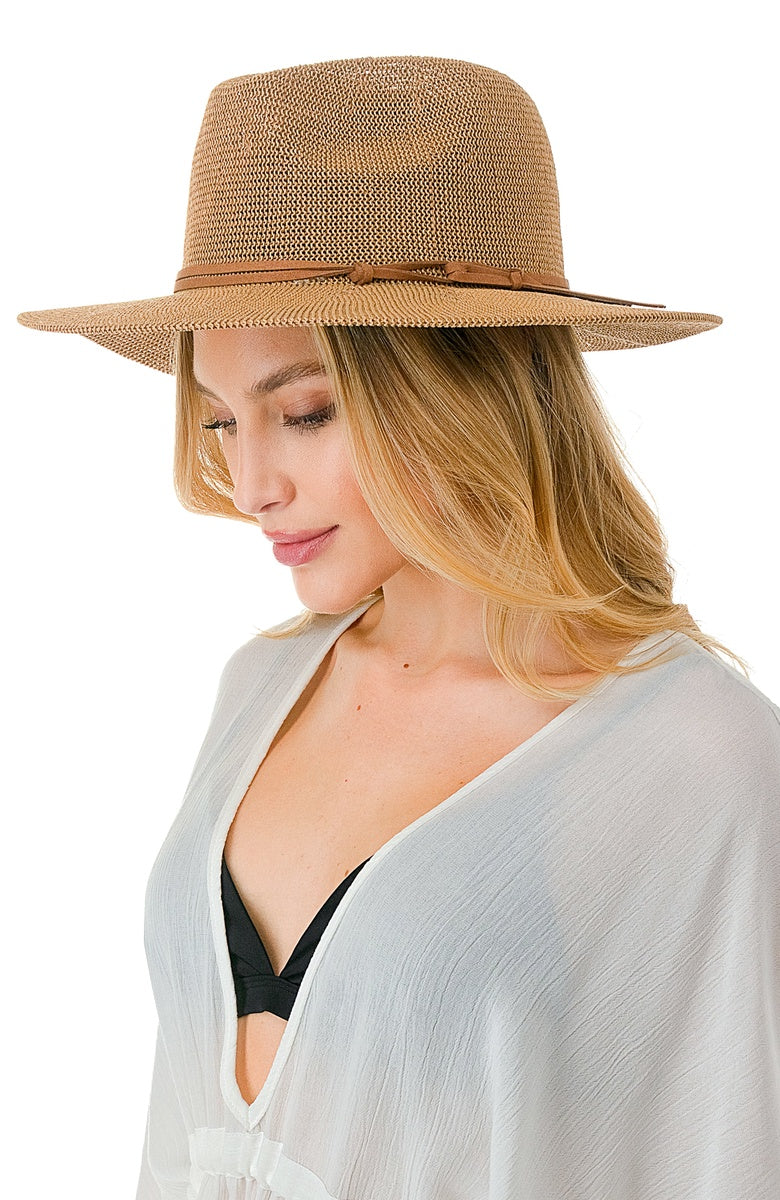  Marcus Adler The Kyla Hat - Dark Tan - Bonton