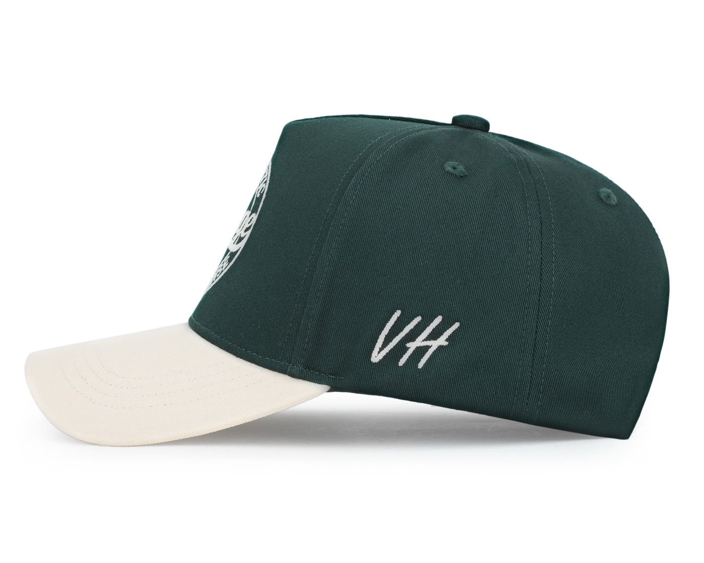  Vintage Havana Vintage Havana Trucker Hat for Women & Men – Green & Tan Adjustable Cap – Embroidered 