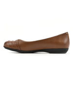 Clara Ballet Flats Cognac/Burnished/Smooth