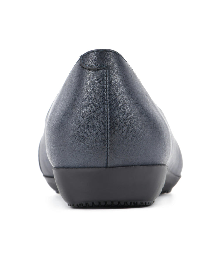 Clara Ballet Flats Navy/Burnished/Smooth