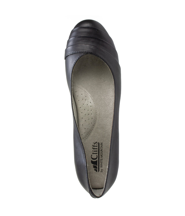 Clara Ballet Flats Black/Burnished/Smooth