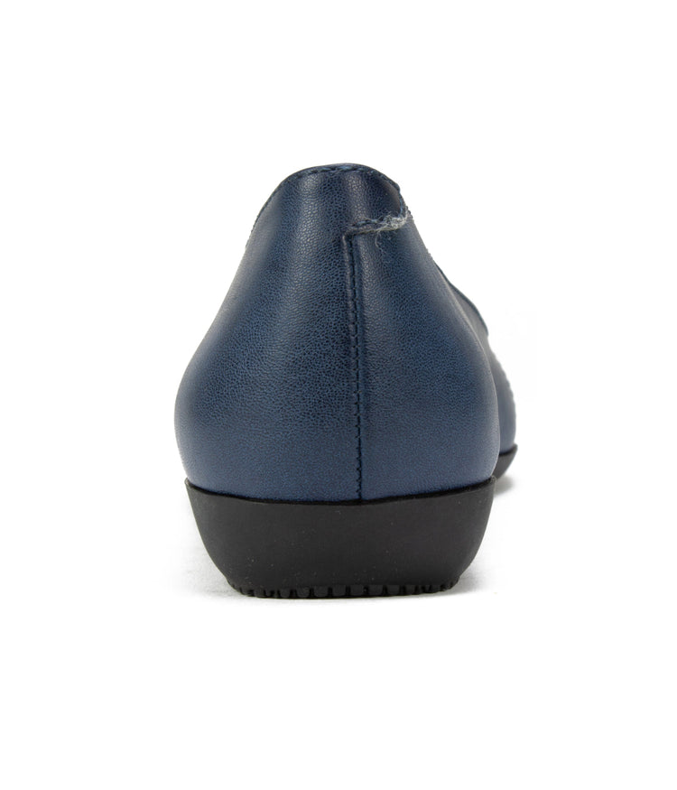 Clara Ballet Flats Navy/Burnished/Smooth