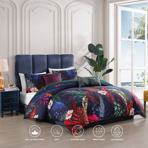 Bebejan Paradise 5 Piece Reversible Comforter Set