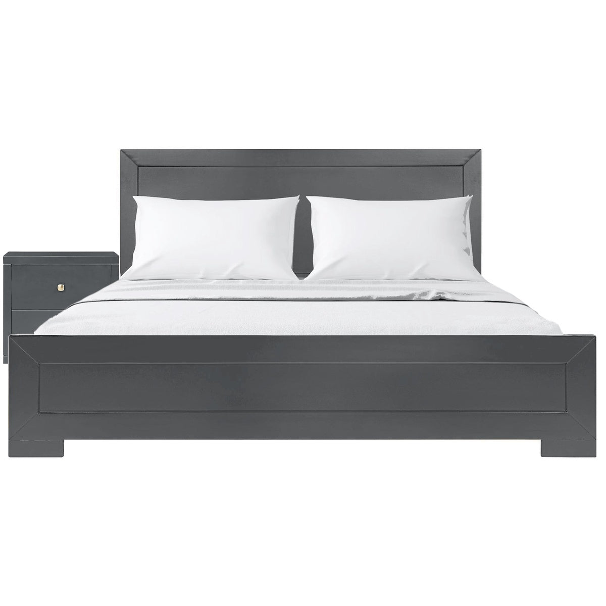  Oxford Bed - Black - Bonton