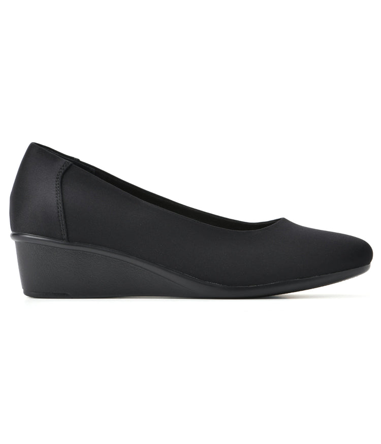 Boldness Wedges Black/Nylon | BONTON