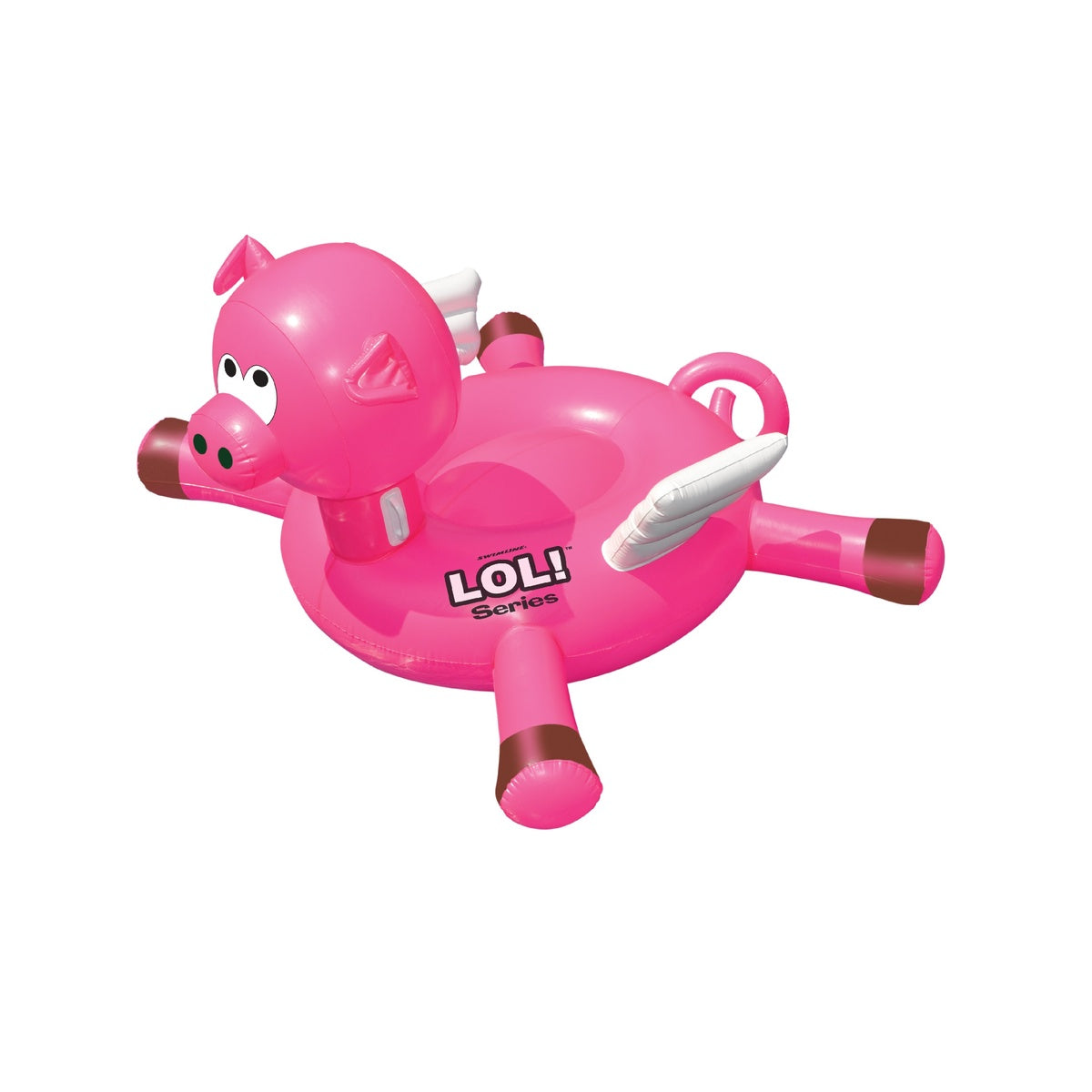  Swim Central Inflatable Flying Pig Swimming Pool Float - 54