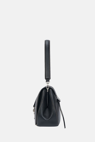 Western Stitch Saddle Bag - Black / One Size