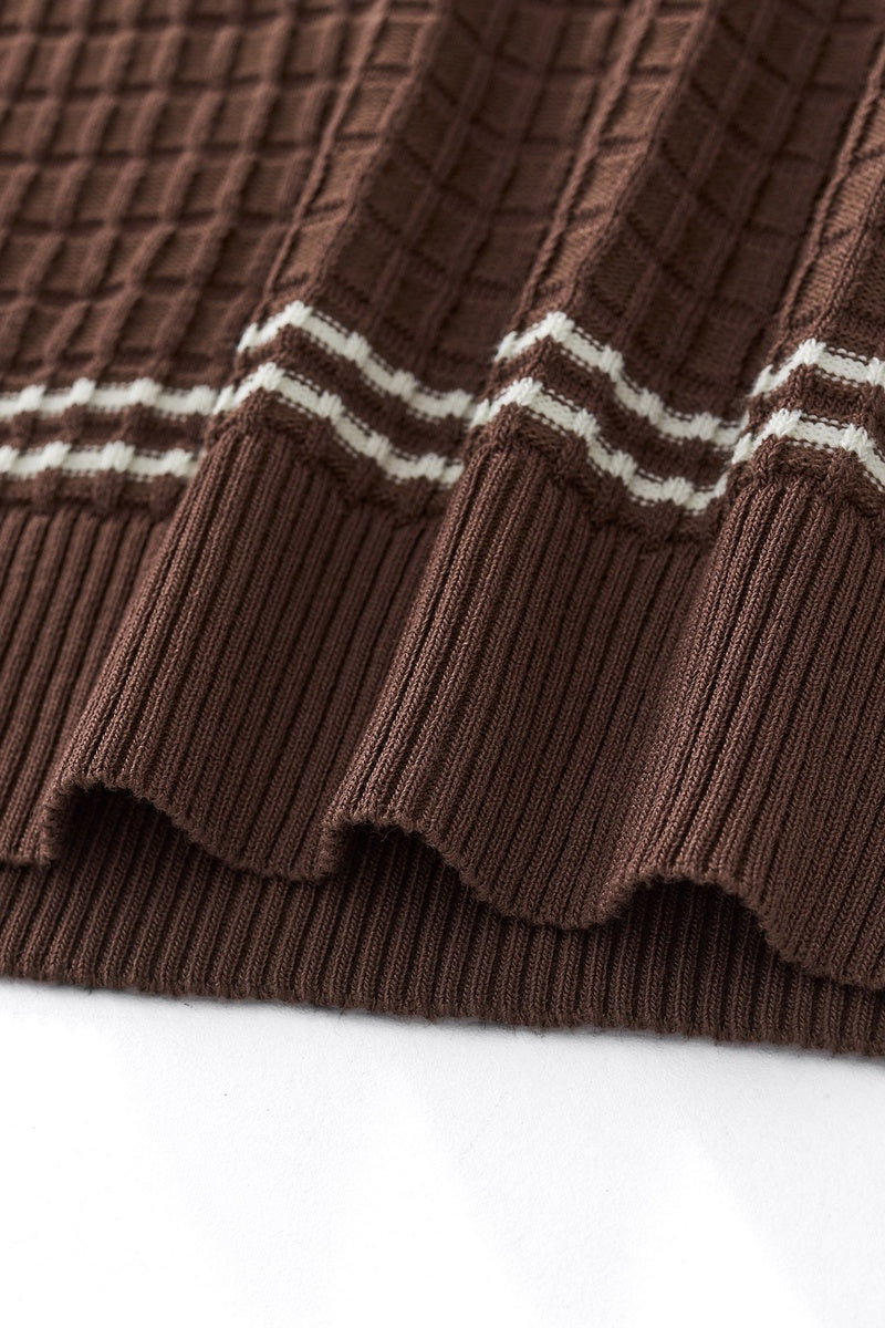  Barocco Refined Motion Polo COFFEE - COFFEE - Bonton