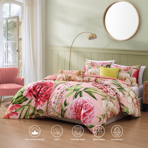 Bebejan Spring Forever 5 Piece Reversible Comforter Set