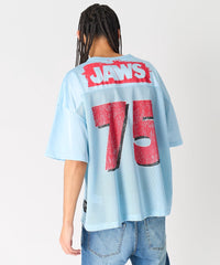 Jaws Football Jersey - Light Blue