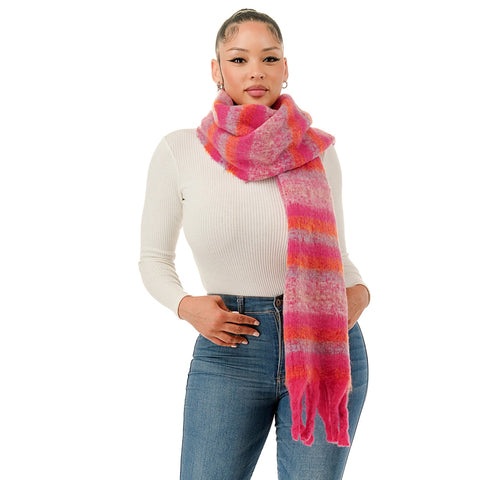 Stripe Woven Scarf