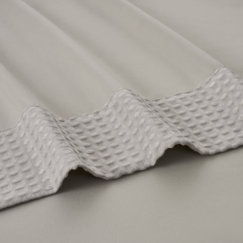 Kathy Ireland 4 Piece Waffle Hem Sheet Set