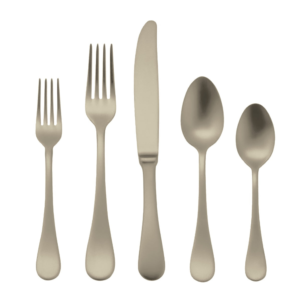  Mepra Brescia Flatware Set - Ice Champagne - Bonton