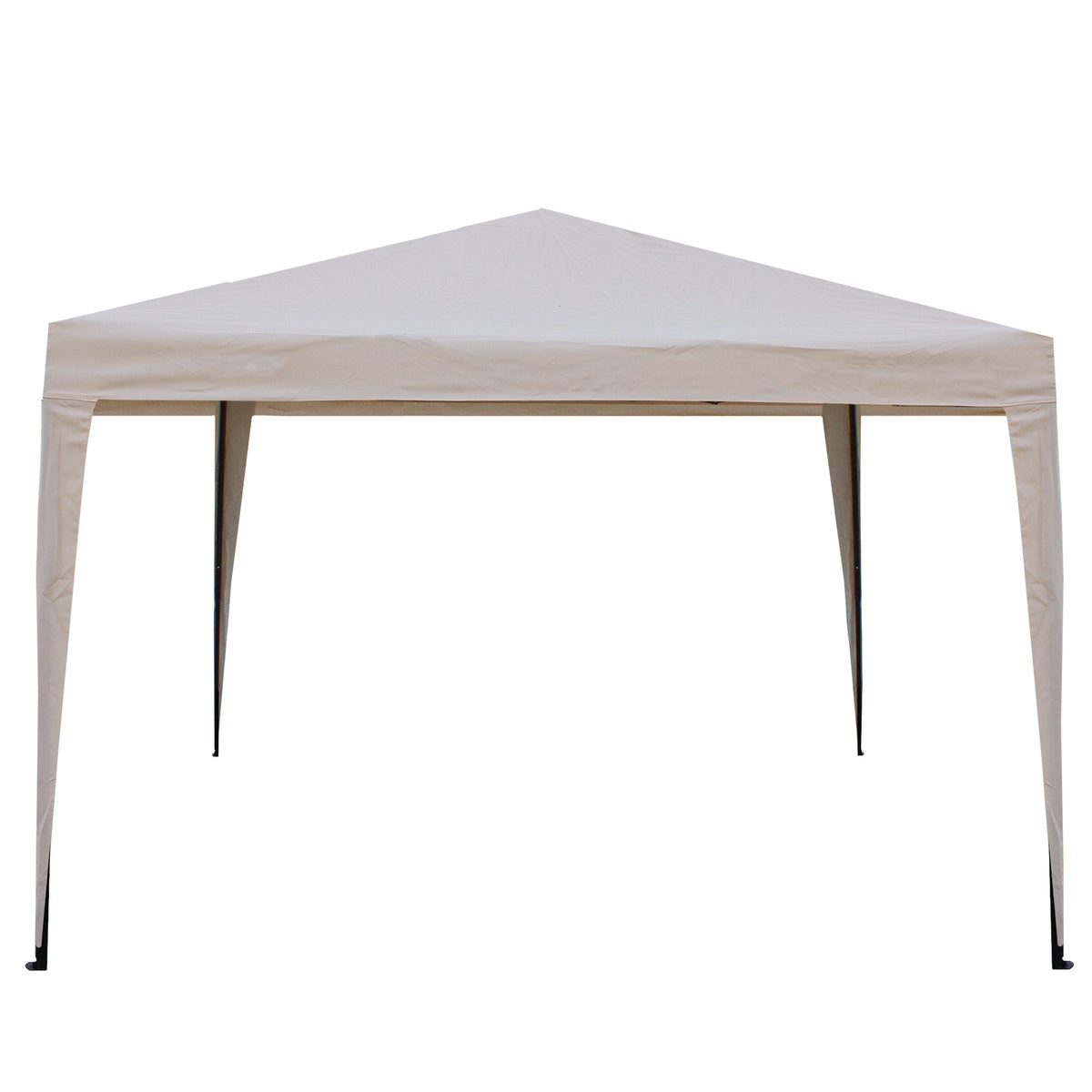  Northlight 10' X 10' Beige Pop-Up Outdoor Canopy Gazebo - Beige - Bonton