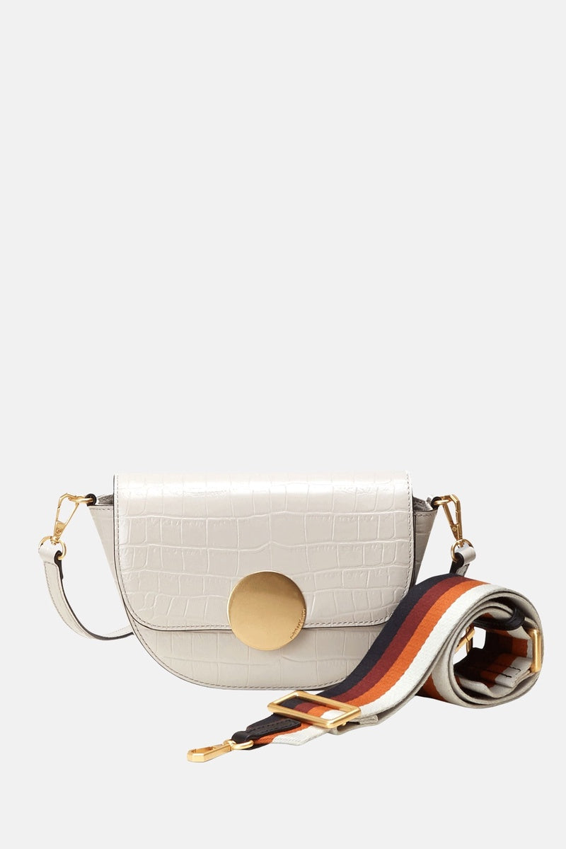  Oryany Oryany - Lottie Croco Crossbody Small Handbags - Cream / One Size - Default Title - Bonton