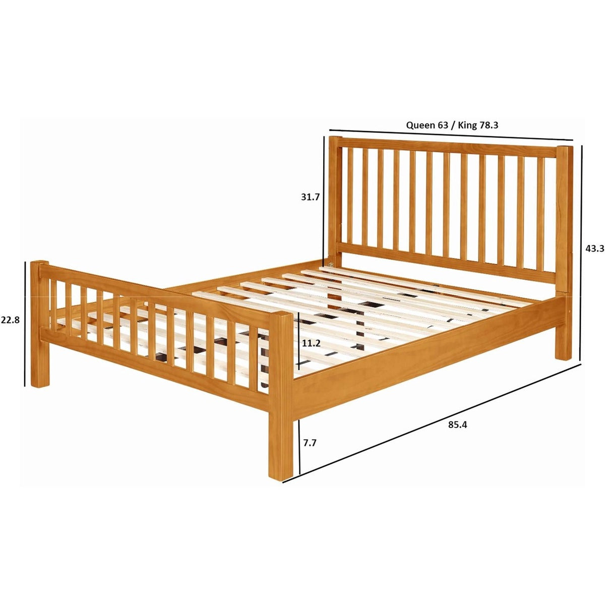  Hampton Bed - Queen - Bonton