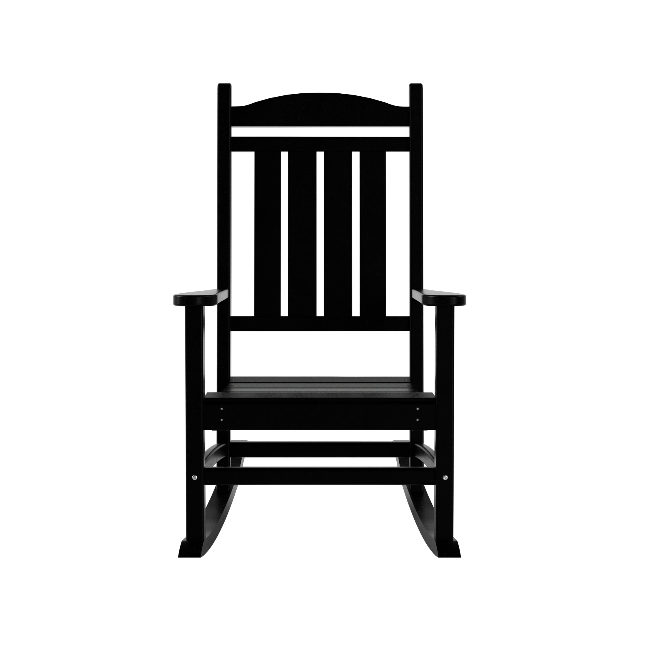  Westin Furniture Laguna Classic Porch Rocking Chair - Black - Bonton