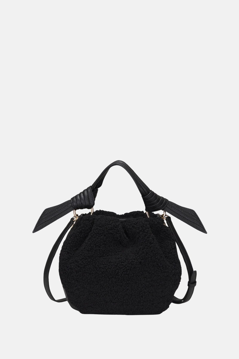  Oryany Oryany - Selena Eco Fur Bucket Medium Crossbody Handbags - Black / One Size - Default Title - Bonton