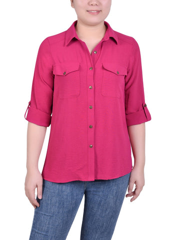Roll Tab Blouse
