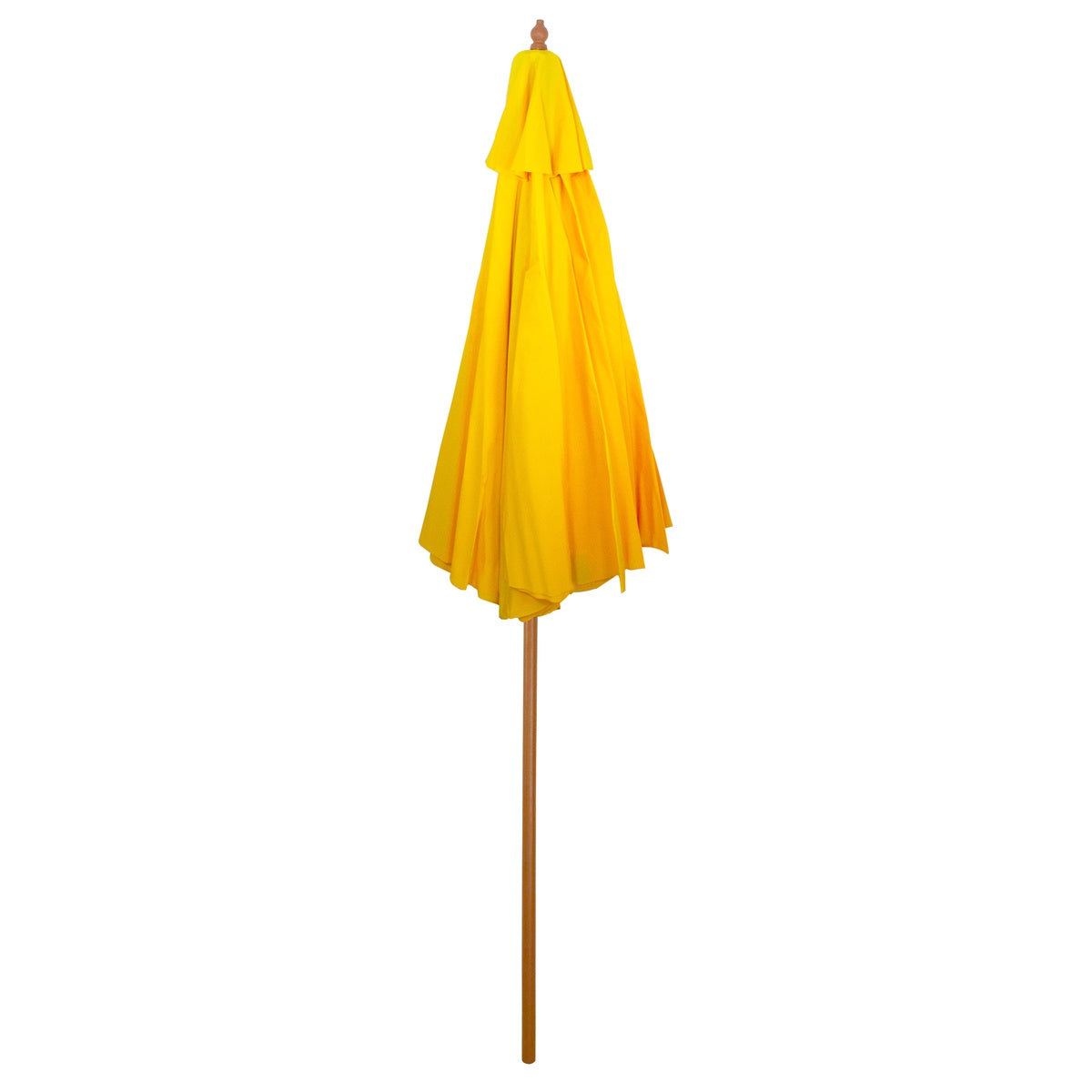  Northlight 8.5ft Outdoor Patio Market Umbrella With Wooden Pole  Yellow - Yellow - Bonton