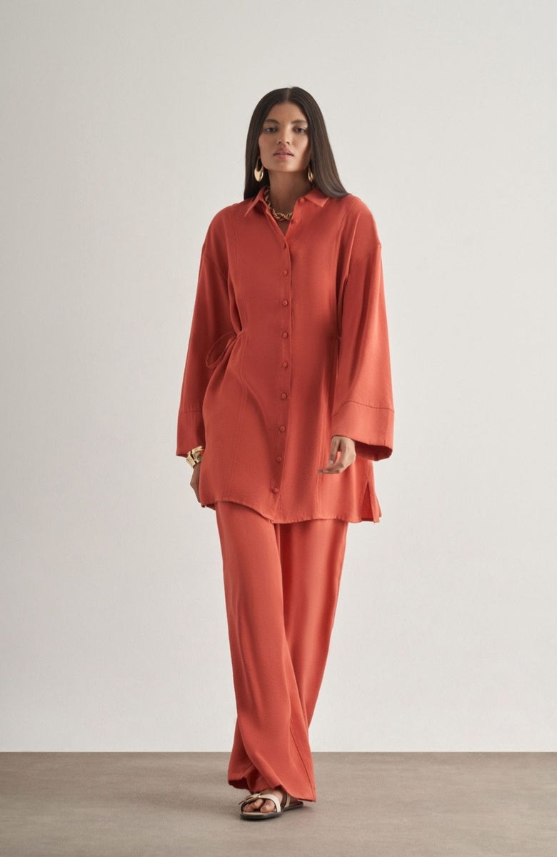  Mizalle Mizalle Tunic - Coral - Bonton