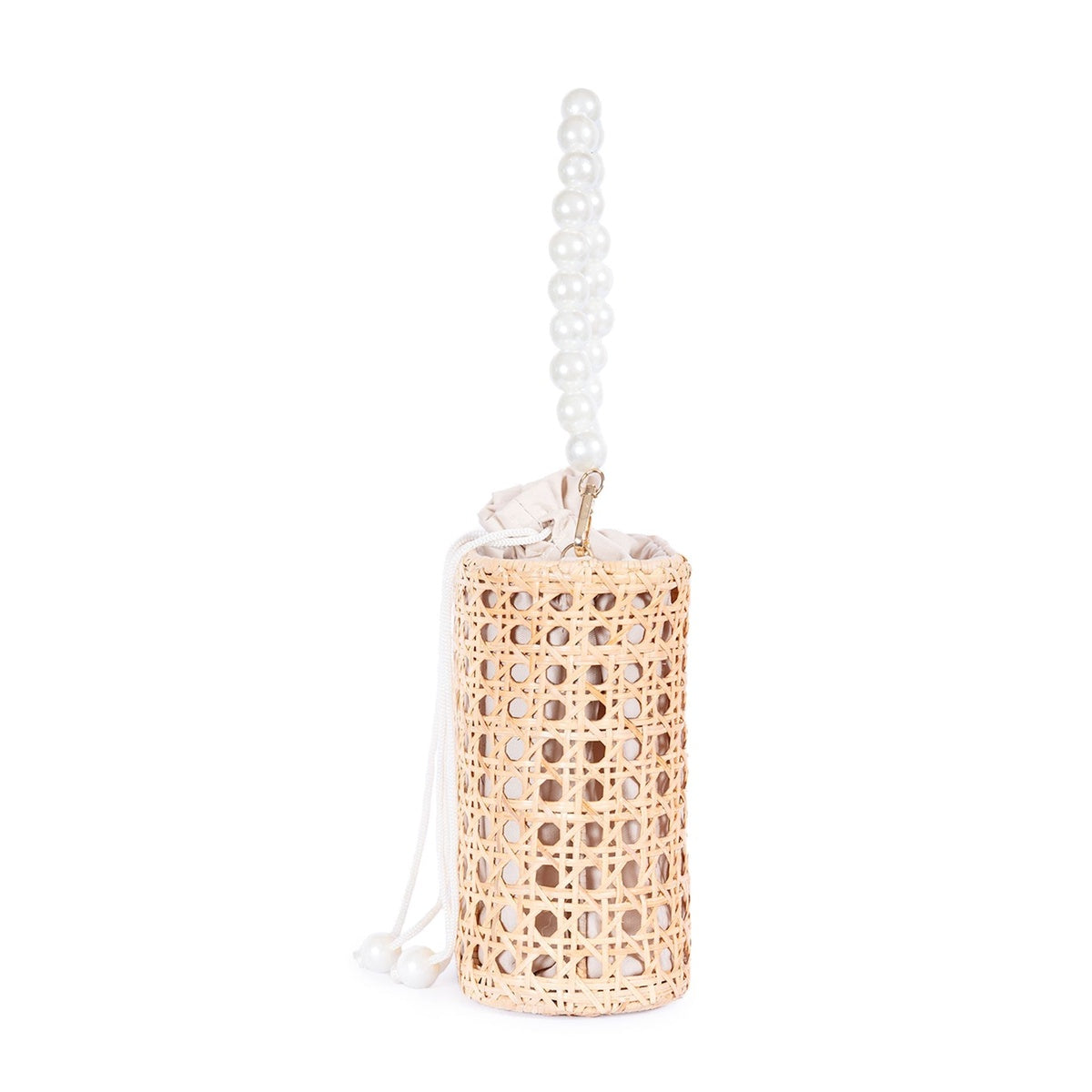  Jelavu Amalfi - Small Satchel - Natural/Pearl / One Size - Default Title - Bonton