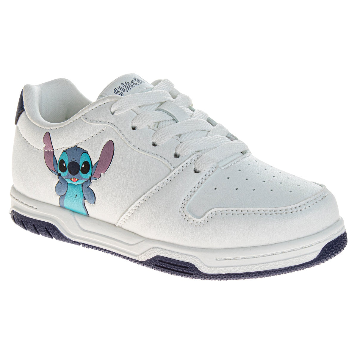  Josmo Disney Boys Stitch Lace Up Vintage Style Sneakers - 11 - Bonton